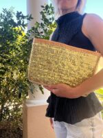Gold Sequin Clutch