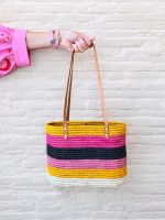 TESSA BAG COLOURS- RAFFIA