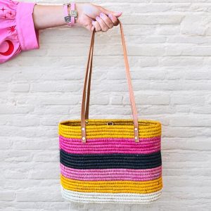 TESSA BAG COLOURS- RAFFIA
