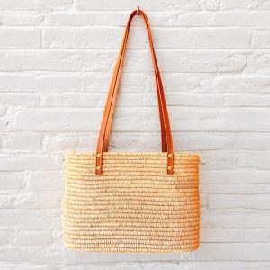 TESSA BAG NATURAL - RAFFIA