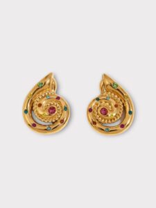 SOLEIL SHELLS EARRINGS GOLD SOLEIL SHELLS EARRINGS GOLD